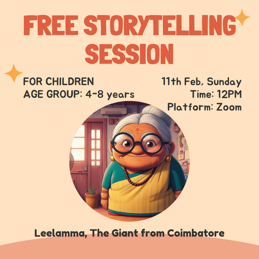 FREE STORYTELLING SESSION: Leelamma the Giant