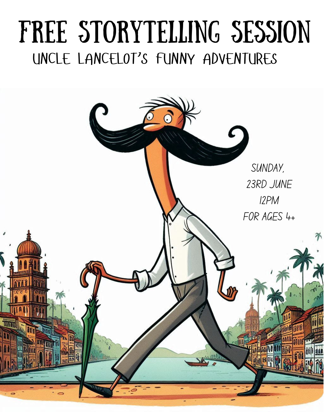 Uncle Lancelot and his funny adventures!