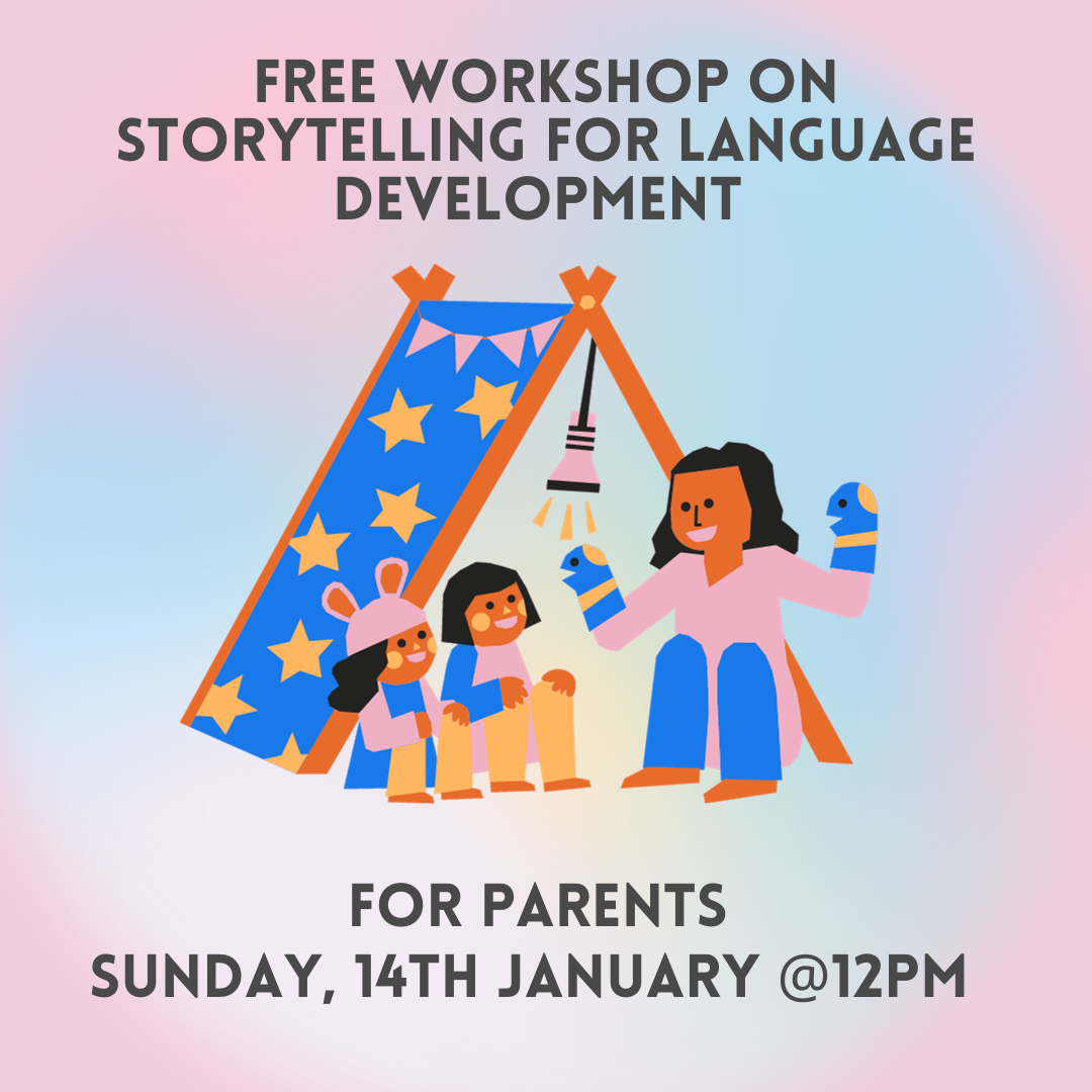 Storytelling for Language Development Workshop for Parents