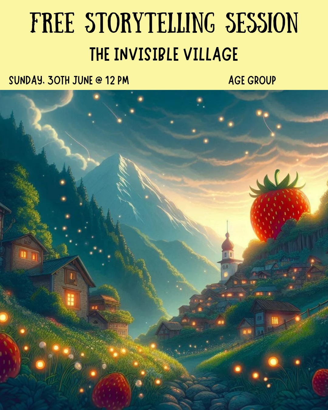 The Invisible Village - Free Storytelling Session